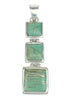 Southwest Turquoise Silver Jewelry Pendant MX65241